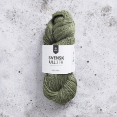 Svensk Ull 3 tr 100g midsummer green