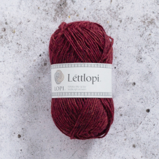 Lettlopi 50g Garnet red heather