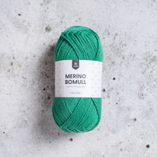 Merino Bomull 50g pine green