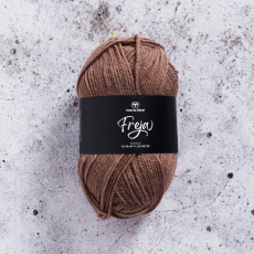 Freja 50g coffee brown