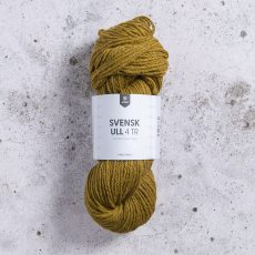 Svensk Ull 4 tr 100g skånsk mustard