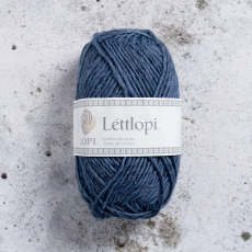 Lettlopi 50g stone blue heather
