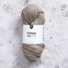 Svensk Ull 2 tr 100g Sandy