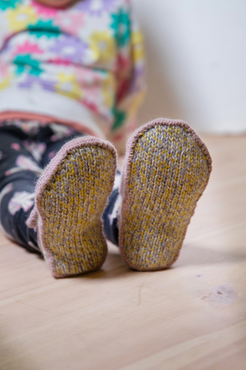 Pointe mini - ballerina geinspireerde kindersloffen