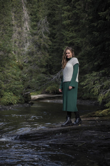 Huldra - trui met korte mouwen