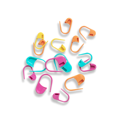 Stekenmarkeerders veiligheidsspeld mix (15 st)