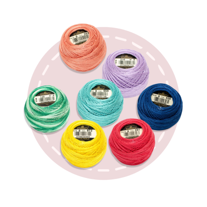 DMC Pearl Cotton 116/8 - Broduurgaren