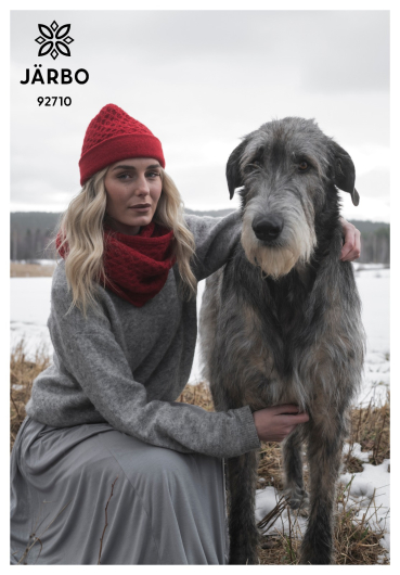  Ylva – muts met struktuurpatroon