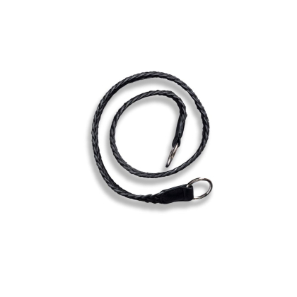 Handvat gevlochten XL - Zwart