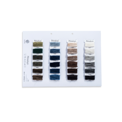  Kleurenkaart van Istex Plötulopi 100g