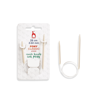 Pony korte rondbreinaald 28 cm