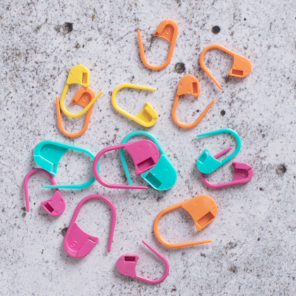 Stekenmarkeerders veiligheidsspeld mix (15 st)