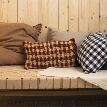 Hazelwood Halo Pillow - kussen met een schotse rut