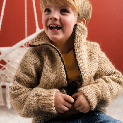 Mikkeli - jasje met rits voor kinderen