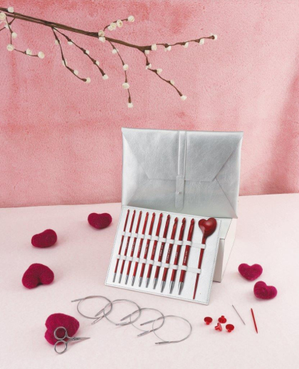 KnitPro Amore - Set met tunische haaknaalden