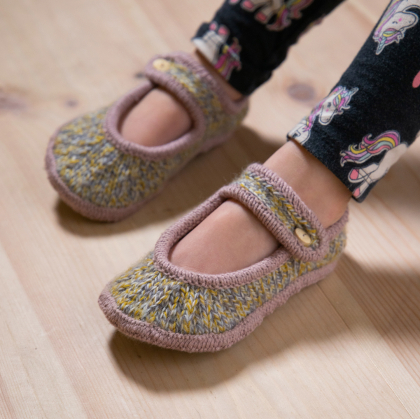 Pointe mini - ballerina geinspireerde kindersloffen