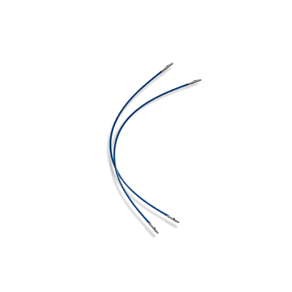 ChiaoGoo ChiaoGoo TWIST blue X-flex korte kabel voor naaldpunten
