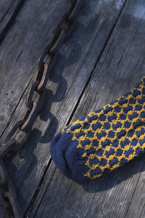 Arabesque - patroongebreide sok