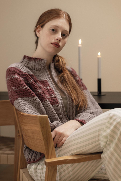 Heathered Haze Cardigan - vest