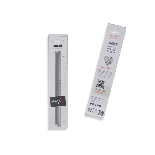 Sokkennaalden in aluminium