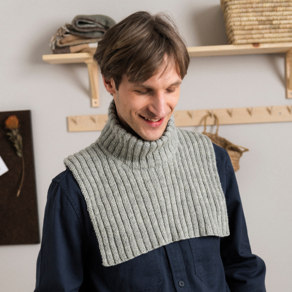 Leeds - boordsteek gebreide neppolo