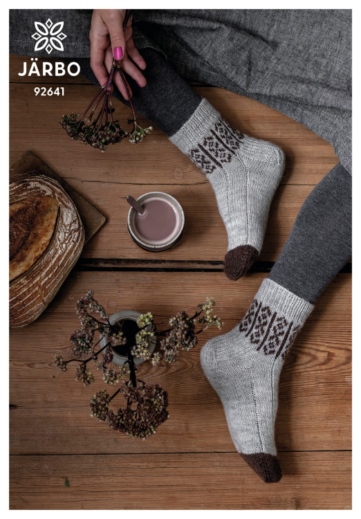 Eina - sokken met kleuren patroon