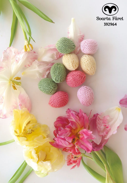 Paasei - gebreide mini paasetjes