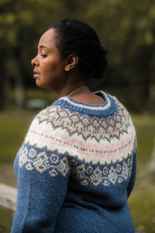 Sky – trui met ronde pas