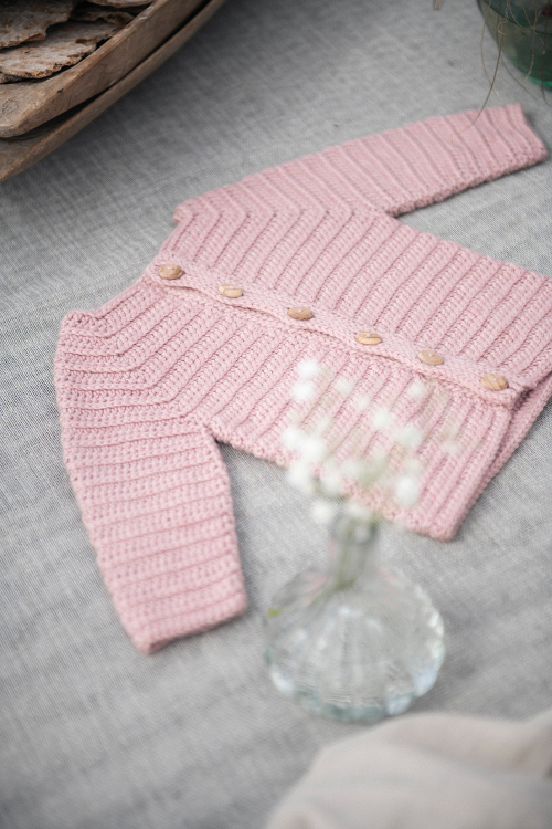 Åker - gehaakt babyvest