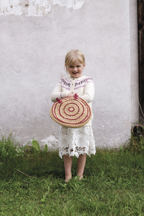 Lilla kringla - gehaakt tasje