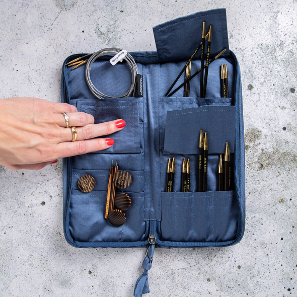 Lantern Moon Glory- set met naaldpunten ( 8 paar, 13 cm) en accessoires