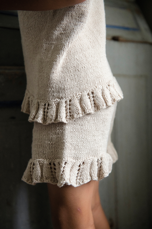 Äng - Kindershort met ruches