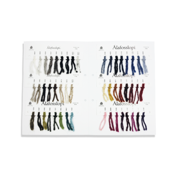 Kleurenkaart van Istex Alafosslopi 100g