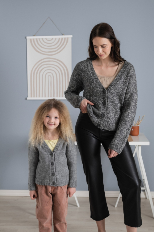 Dublin mini – kindervest met v-hals