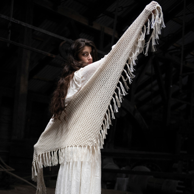 Klenod - gehaakte sjaal