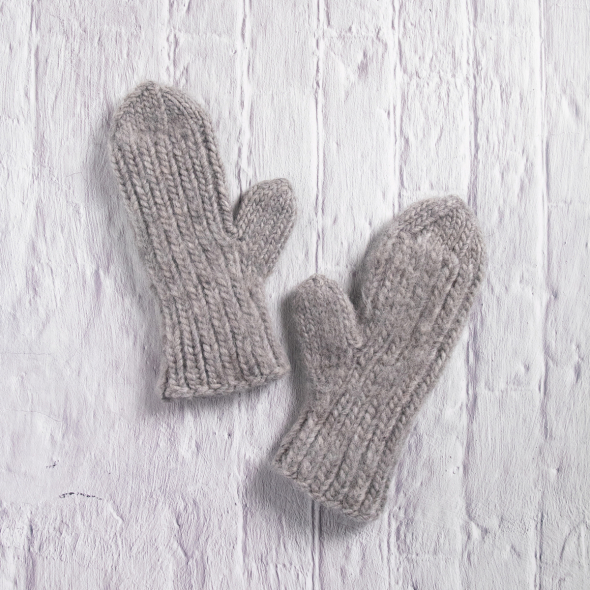 Pajala - boordsteek gebreide lovikkawanten