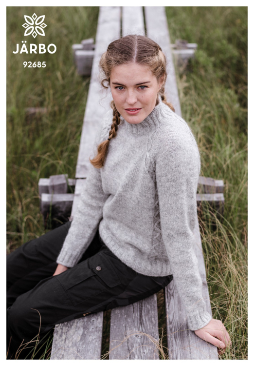 Toften, damestrui met raglan 