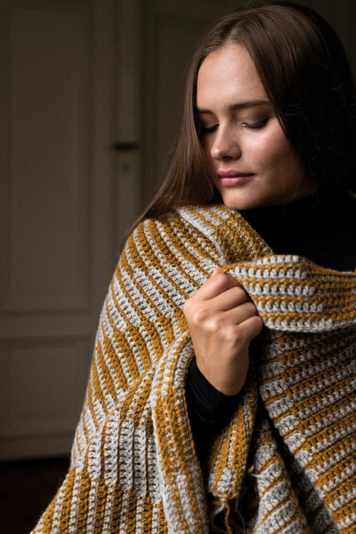 Angulus – gehaakte plaid – SVENSKULL