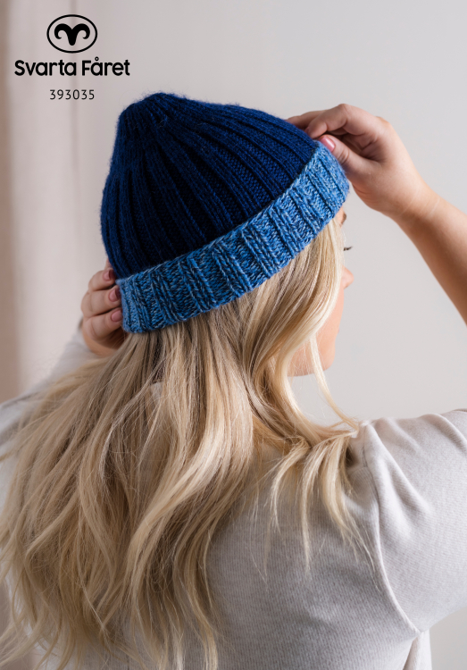Trento - boordsteek gebreide muts