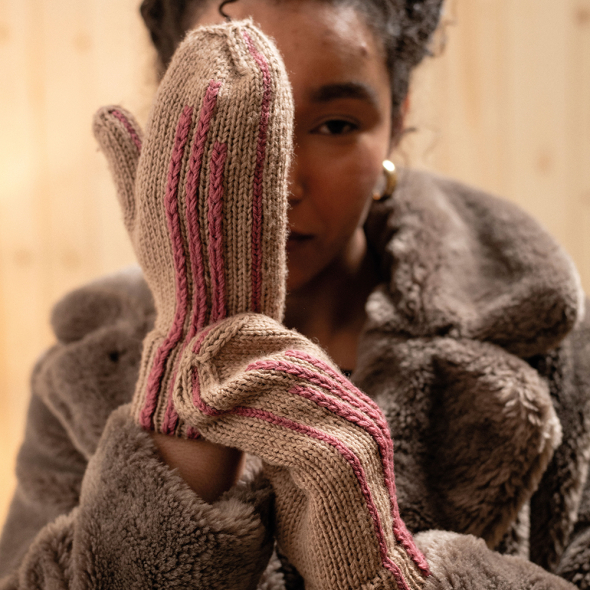 Primose Petal Mittens - wanten