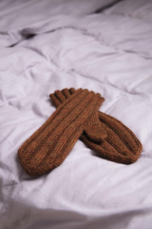 Verona - geribbelde wanten