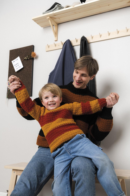 Fano mini - gehaakte kindertrui