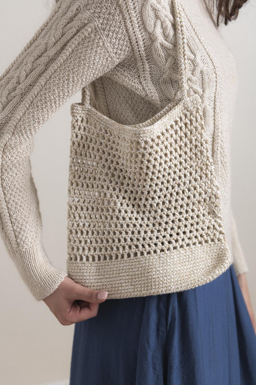 Strand - gehaakte tas