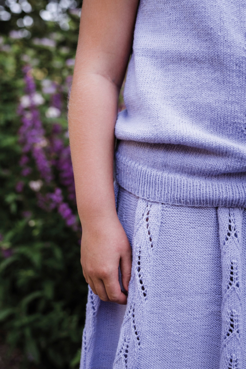 Blåklint - kinder rok