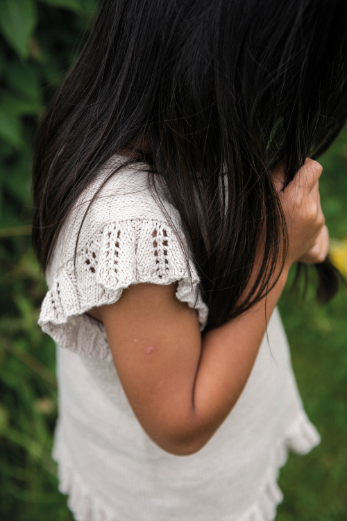 Äng - kindertopje met ruches