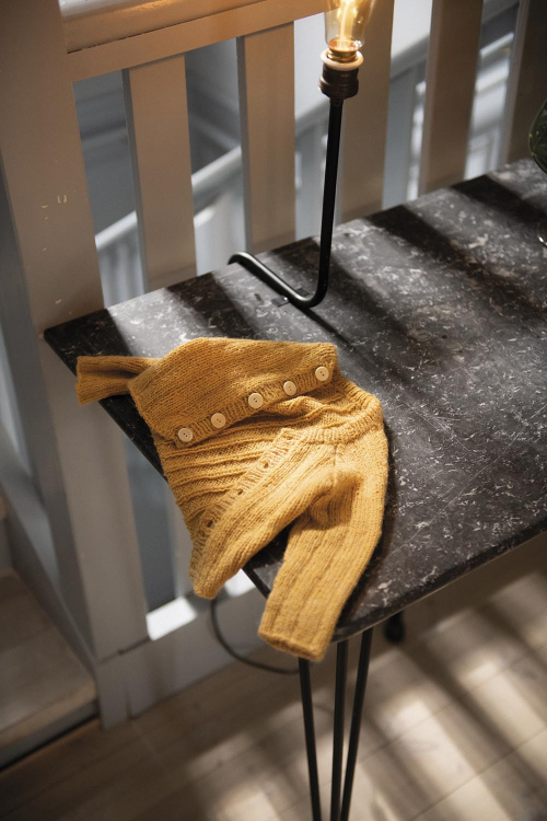 Skara - babyvestje in boordsteek