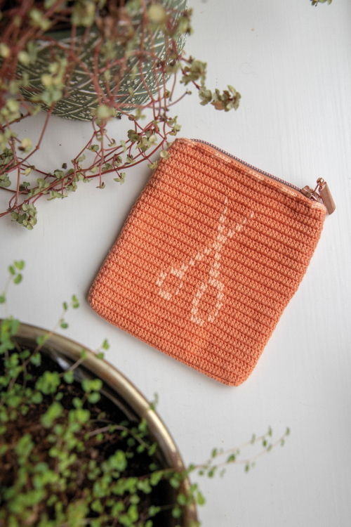 Lilla saxaren – gehaakte tas