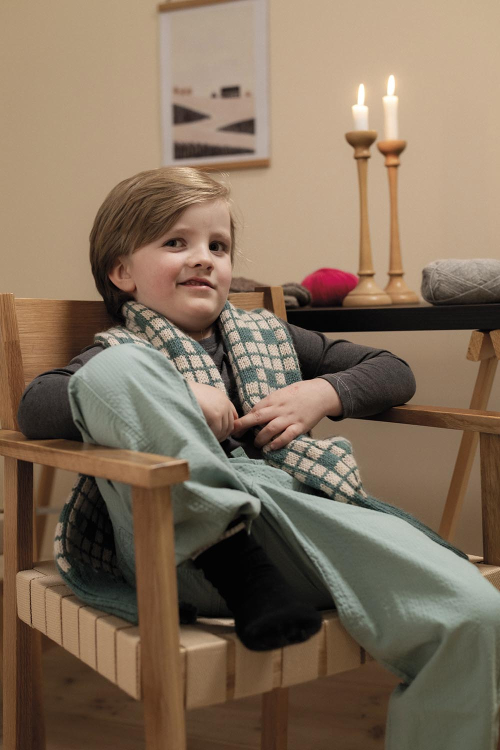 Thyme Trail scarf - kindersjaal