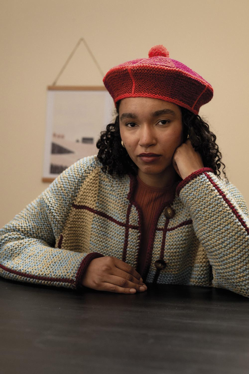 Thistle Thorn Beret  - geruite baret