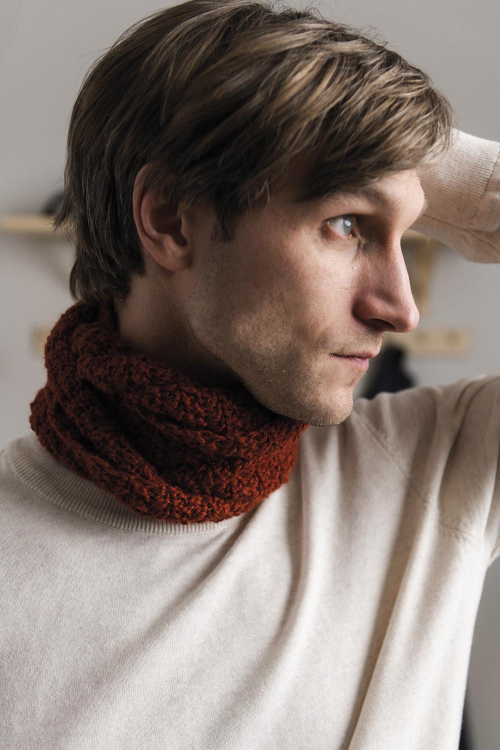 Aberdeen - gehaakte cowl 